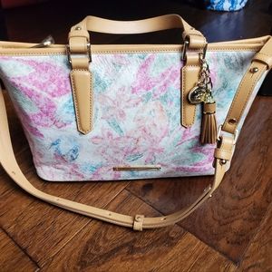 Brahmin Creme Talitha Mini Asher Tote